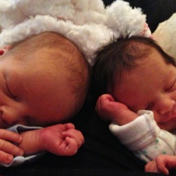 3 Week Old Twins – nursing, more nursing, and then some more
